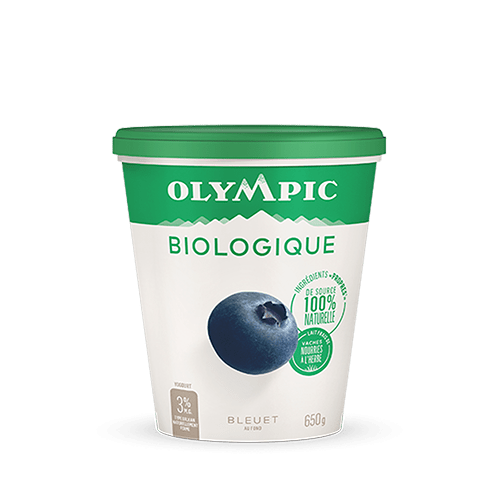 Yogourt Biologique au bleuet