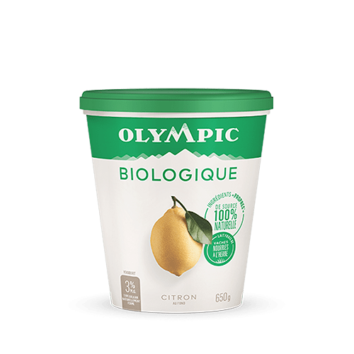 Yogourt Biologique au citron