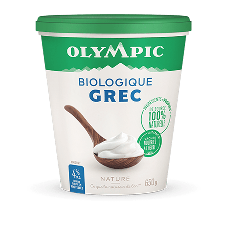 Yogourt Biologique Grec nature