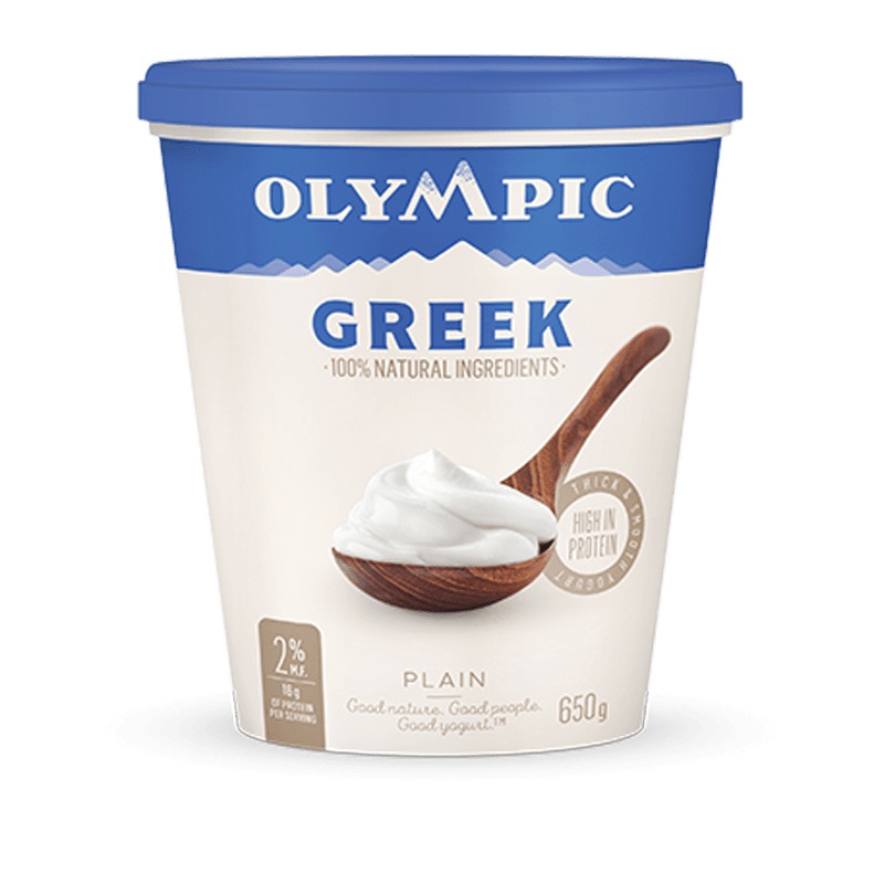 Greek Plain Yogurt Olympic Dairy