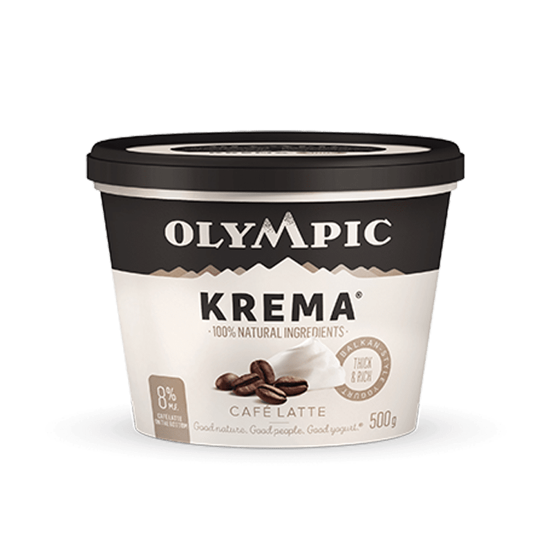 Krema cafe latte yogurt