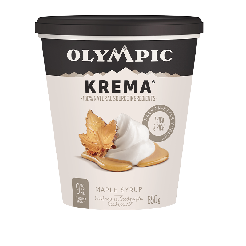 Krema maple syrup yogurt Olympic Dairy